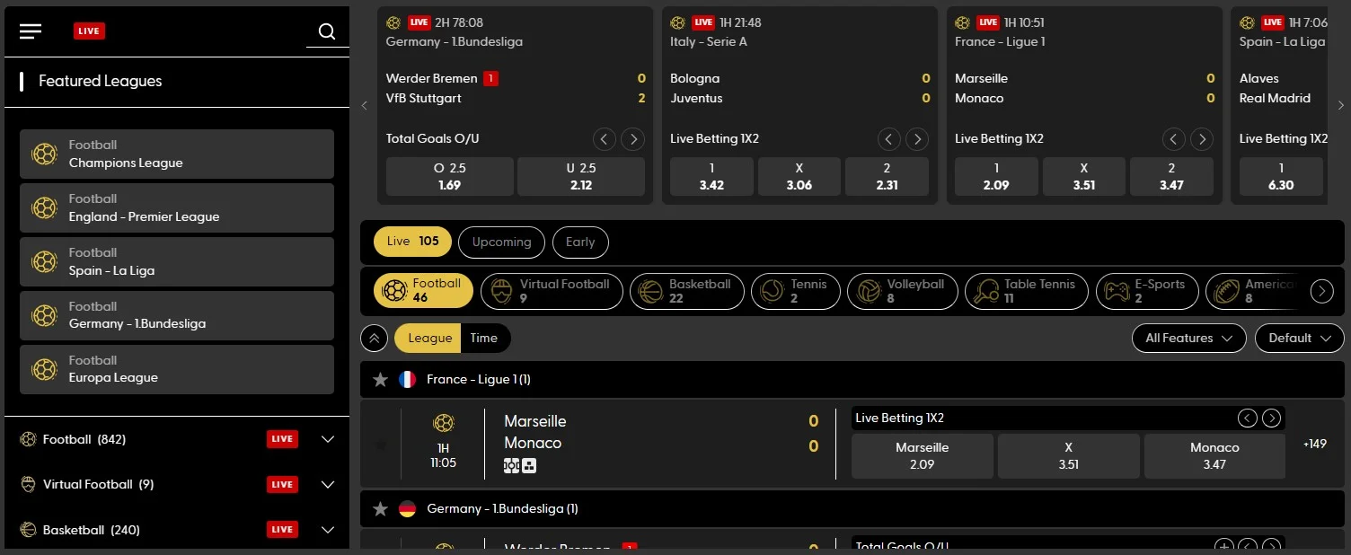 Paris sportifs chez Woopwin