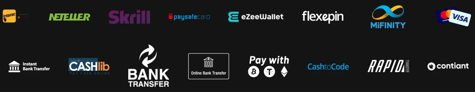 Méthodes de paiement et retraits